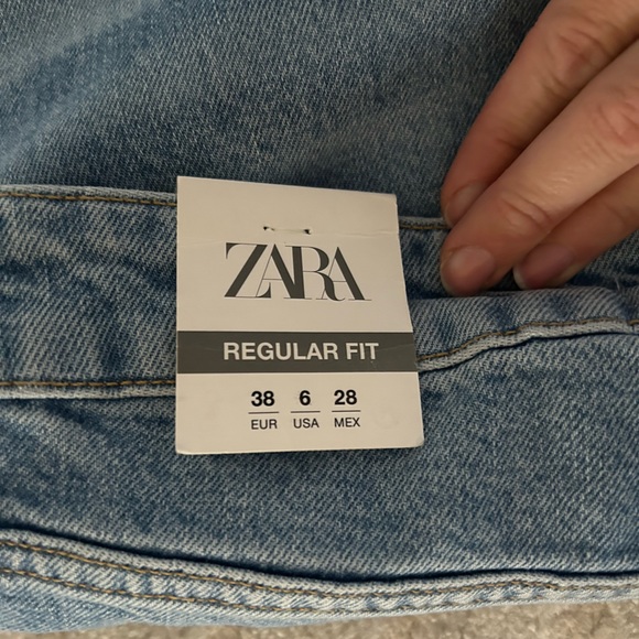 Zara regular fit Jean highrise - Picture 7 of 9